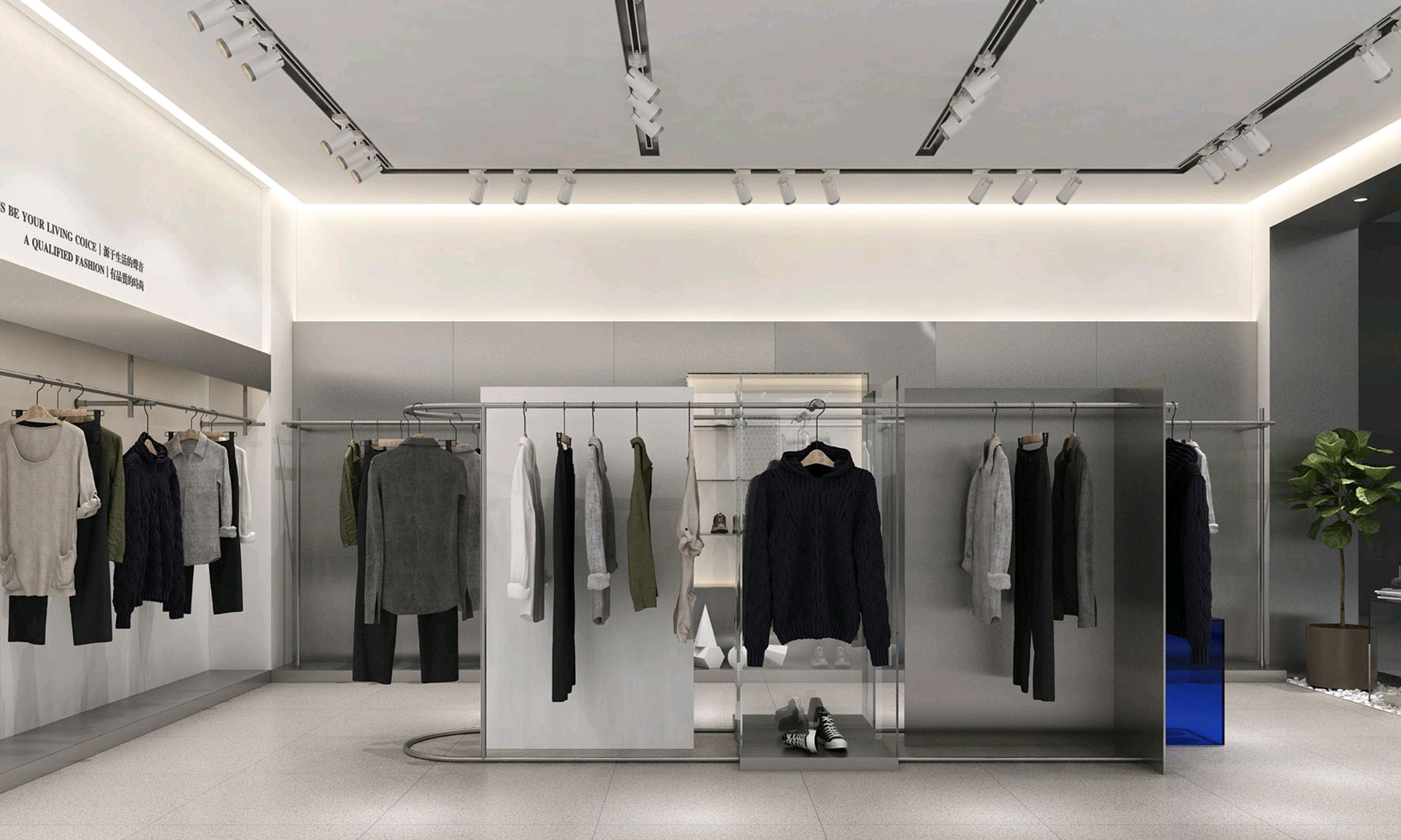 服裝展架